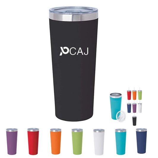 22Oz Sublimation Double Wall Stainless Steel Straw Tumbler