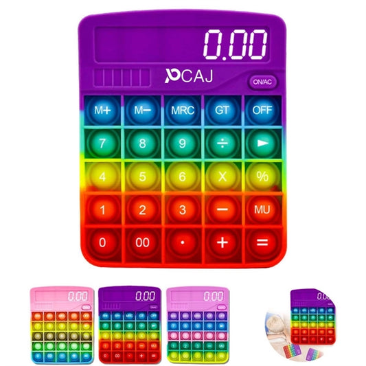Calculator Push Bubble Pop Fidget Toys