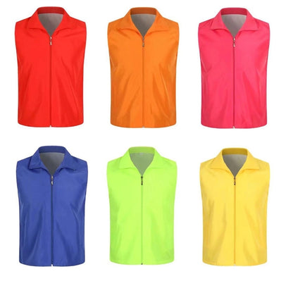 Custom Polyester Sleeveless Vest