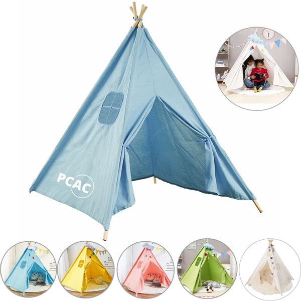 Kids Foldable Teepee Play Tent with Carry Bag