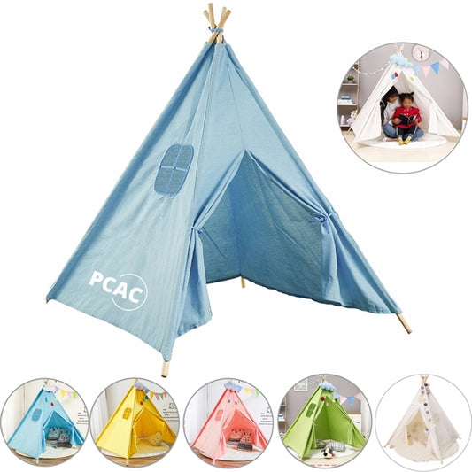 Kids Foldable Teepee Play Tent with Carry Bag