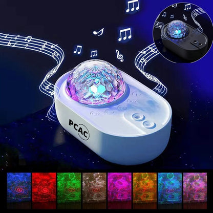 LED Spaceship Projection Lamp