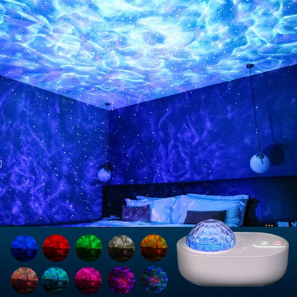 LED Spaceship Projection Lamp