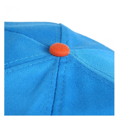 Structured Two-tone 5 Panel Sandwich bill Cap w/ Hook & Loop