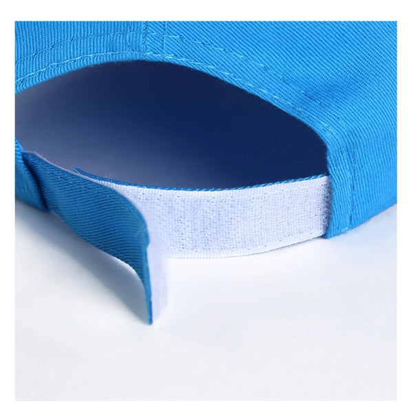 Structured Two-tone 5 Panel Sandwich bill Cap w/ Hook & Loop
