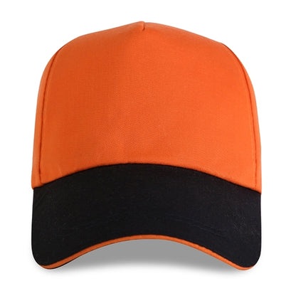 Structured Two-tone 5 Panel Sandwich bill Cap w/ Hook & Loop