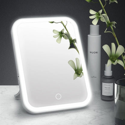 Lighted Table Makeup Mirror