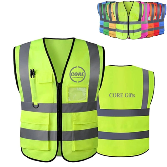 Safety Reflective Vest With Pocket