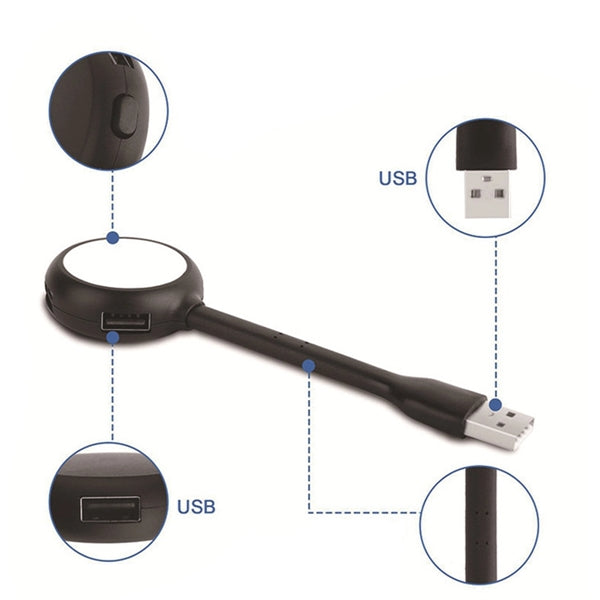 Custom 4-Port USB Hub Book Light