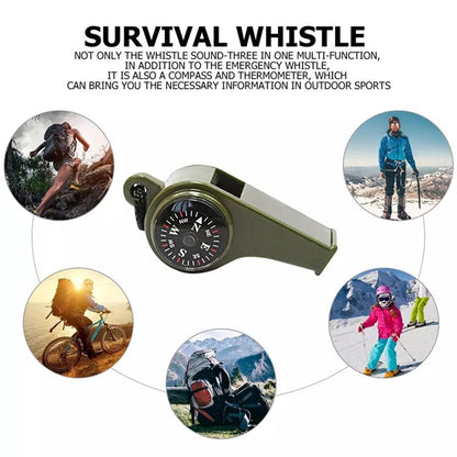 3-in-1 Emergency Survival Whistles