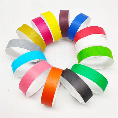 Custom Waterproof Paper Tyvek Wristbands