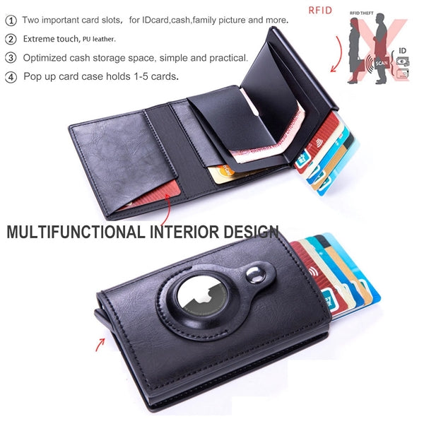 Card Holder with Air Tag Slot