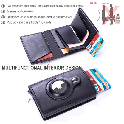 Card Holder with Air Tag Slot