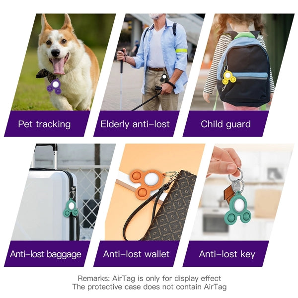 AirTags Case Pop Fidget Keychain