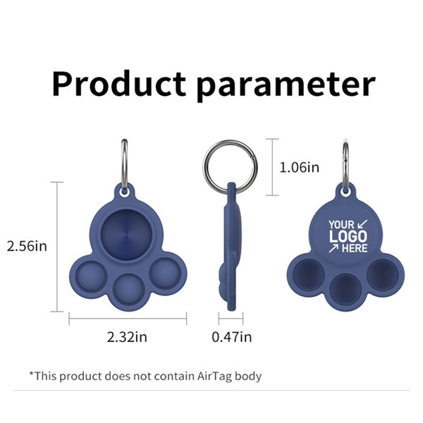 AirTags Case Pop Fidget Keychain