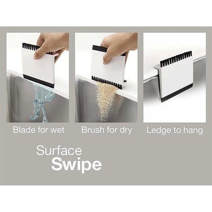 Kitchen Sink Squeegee & Countertop Brush