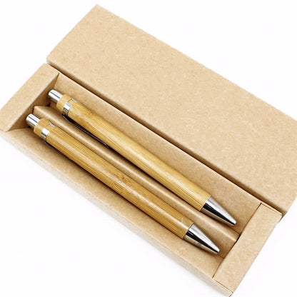 Bamboo Retractable Ballpoint Pen