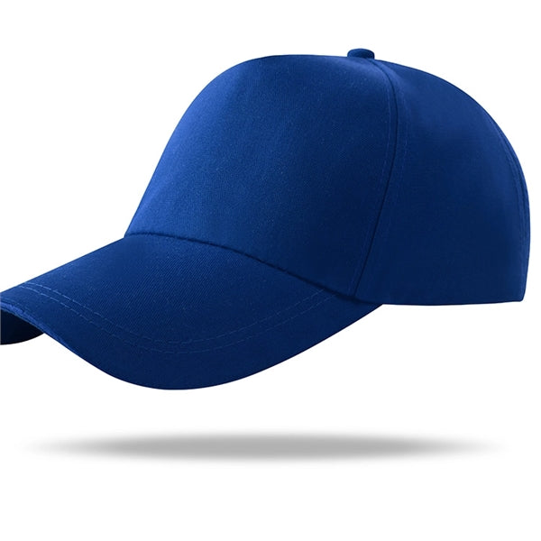 Poly-Canvas Structured 5 Panel Caps w/ Metal Tuck in Buckle