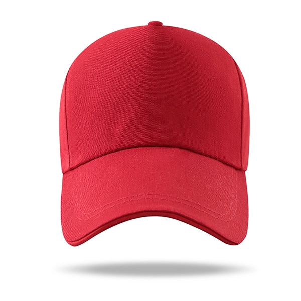 Poly-Canvas Structured 5 Panel Caps w/ Metal Tuck in Buckle