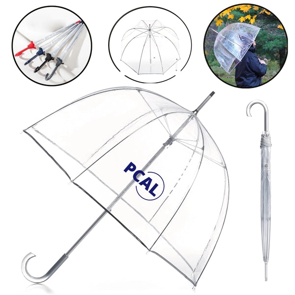Long Handle Transparent Bubble Umbrella