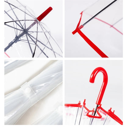 Long Handle Transparent Bubble Umbrella