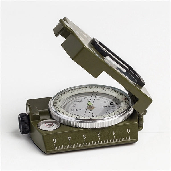 Military Lensatic Sighting Compass