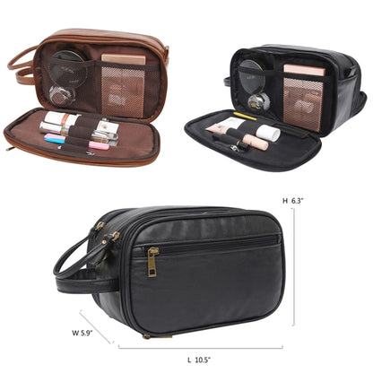 Men Leather Toiletry Bag