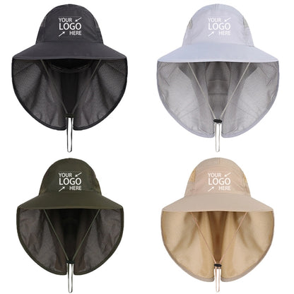 Sun Cap With Neck Flap