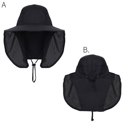 Sun Cap With Neck Flap