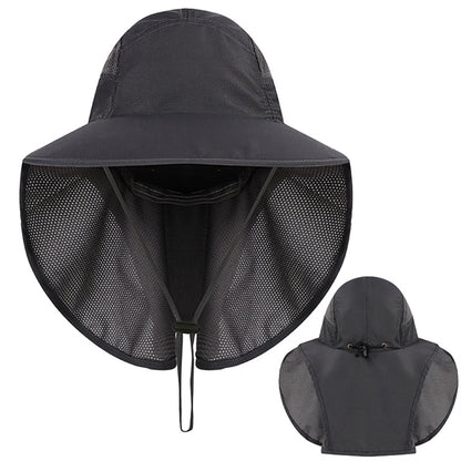 Sun Cap With Neck Flap