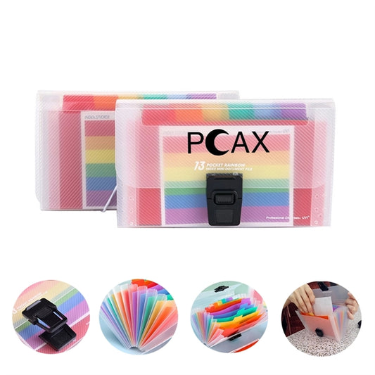 13 Pockets Accordian A6 File Organizer