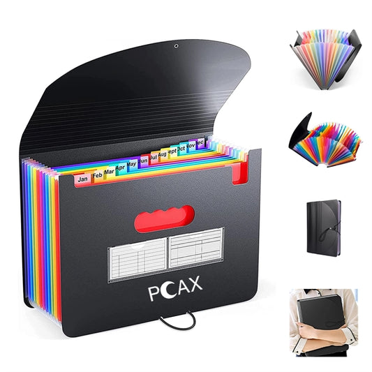 13 Pockets Expanding Accordion File Folder