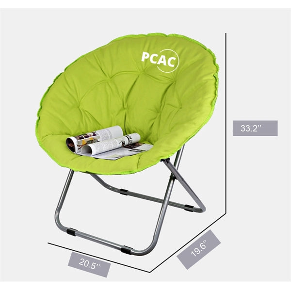 Oversized Folding Moon Chair