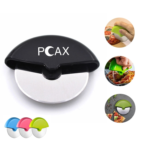 Handheld Round Pizza Cutter Wheel Slicer
