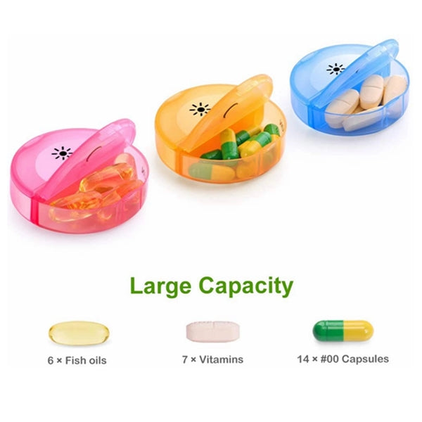 Weekly Pill Organizer 7 Day 2 Times