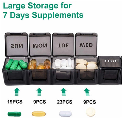 Weekly Pill Organizer Twice A Day
