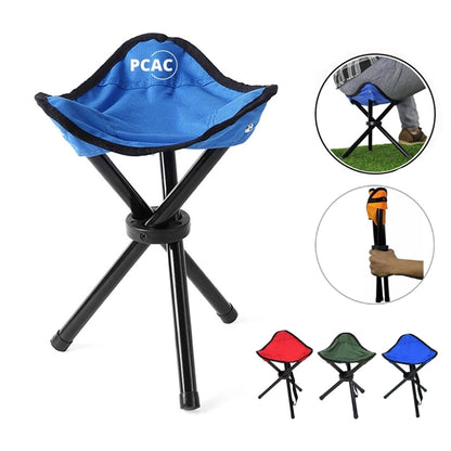 Folding Tripod Camping Stool