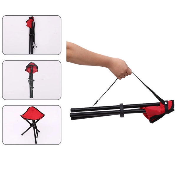 Folding Tripod Camping Stool