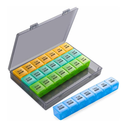 Monthly Pill Organizer 28 Days 4 Weeks