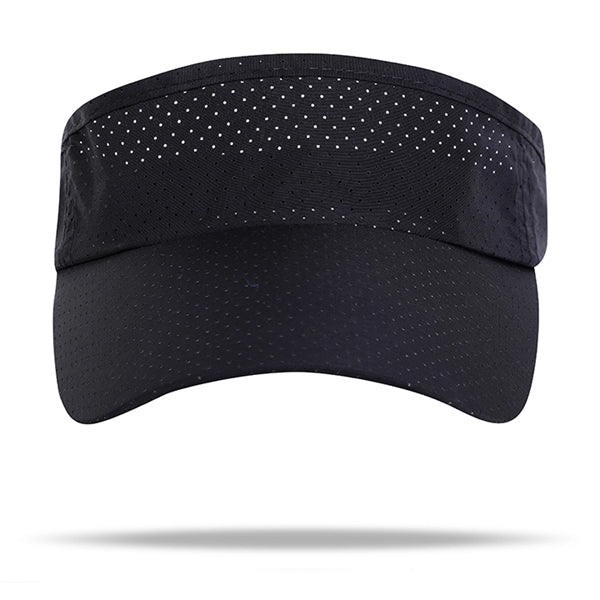Quick Dry Lightweight Sporty Sun Visors w/ Plastic Buckle