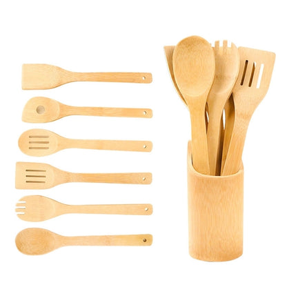 Bamboo Kitchen Utensil Set