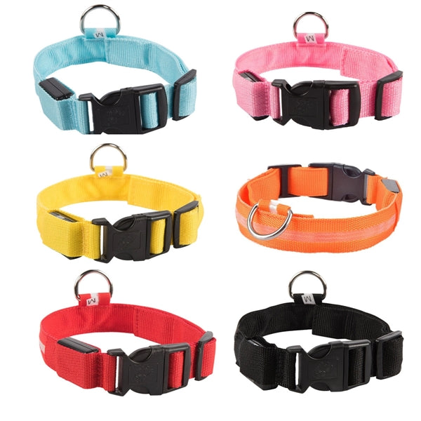 Night Safety Adjustable Pet LED Collar