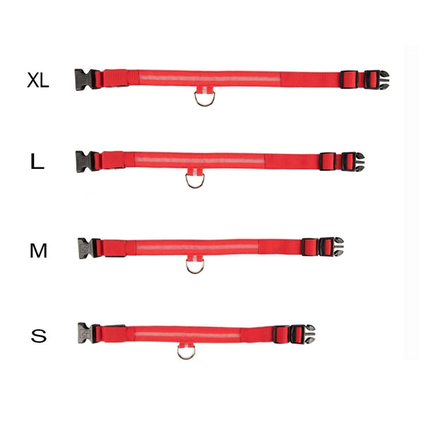 Night Safety Adjustable Pet LED Collar