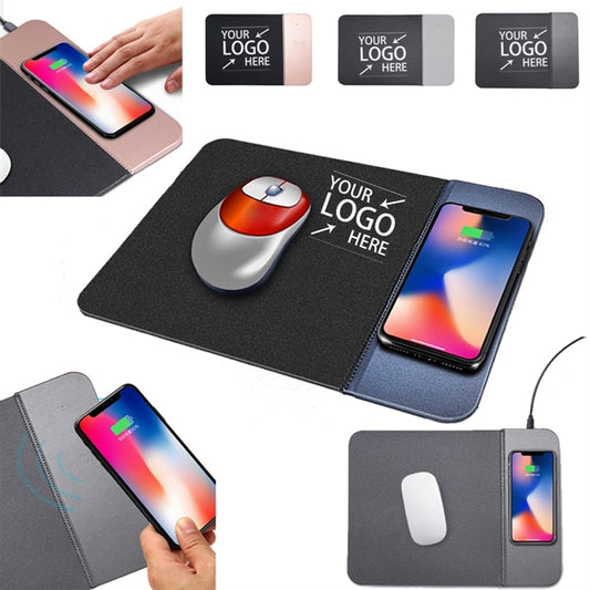 Custom Wireless Charging Mouse Pad Gift