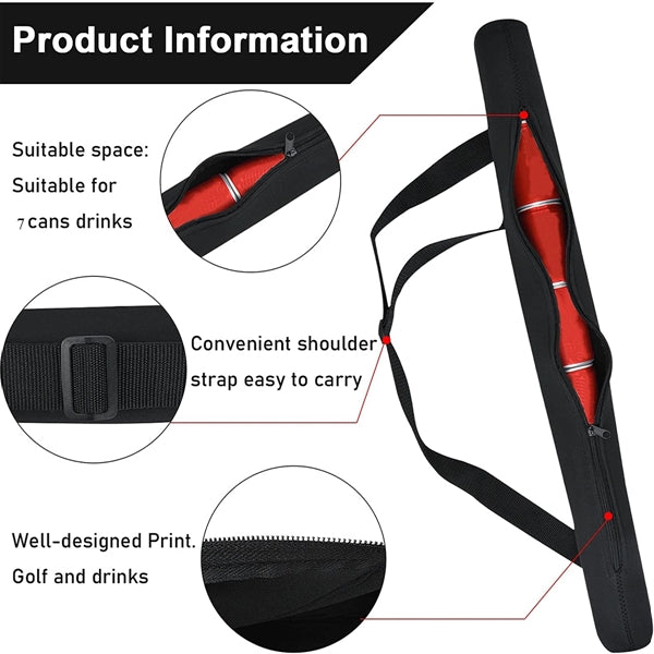Golf Drinking Cooler Sleeve Bag