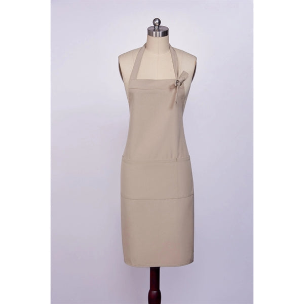 13 oz. Thick Canvas Kitchen Apron w/ 2 Pockets, Antifouling