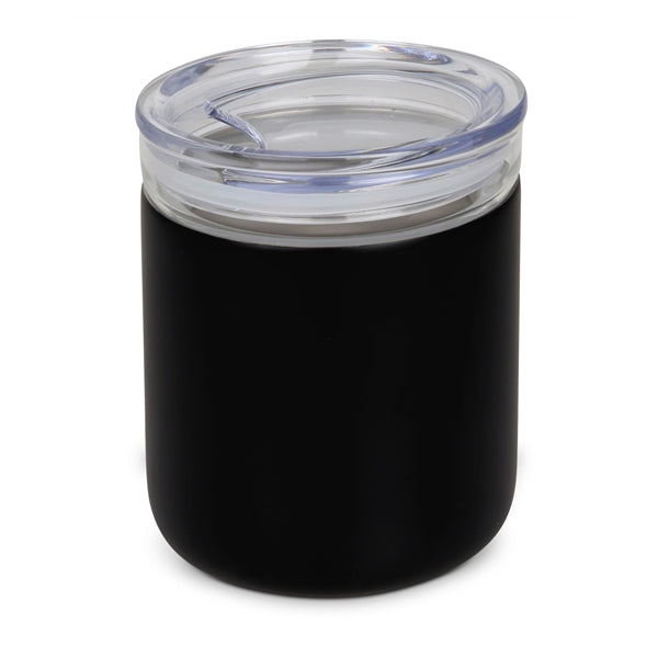Glasgow 10 oz Double-Wall Stainless Tumbler w/ Glass Insert