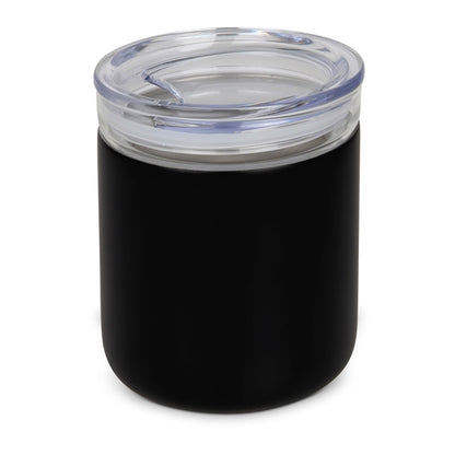 Glasgow 10 oz Double-Wall Stainless Tumbler w/ Glass Insert