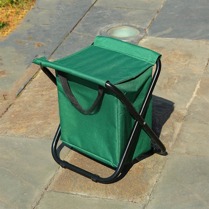Folding Seat with Cooler Bag and Bottle Holder