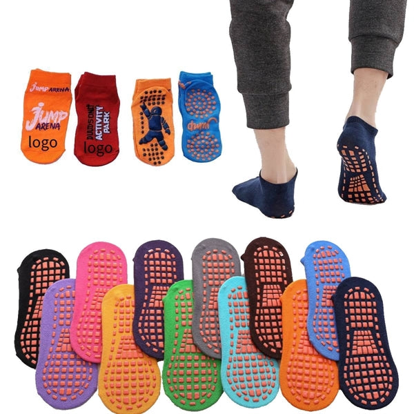 Non Slip Cotton Trampoline Socks Rush Service